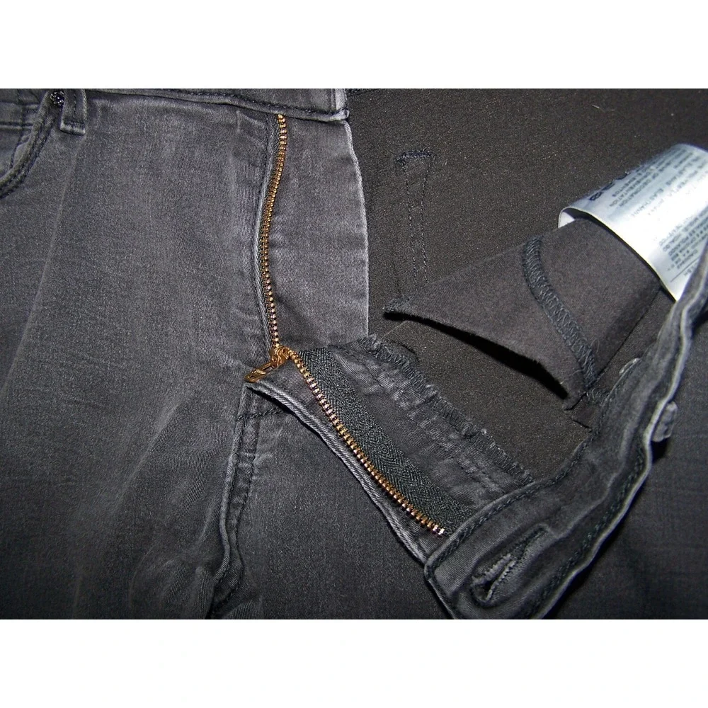 Levi's Denizen Jeans Women's  18S 34X26.5 Curvy‎ Skinny Black